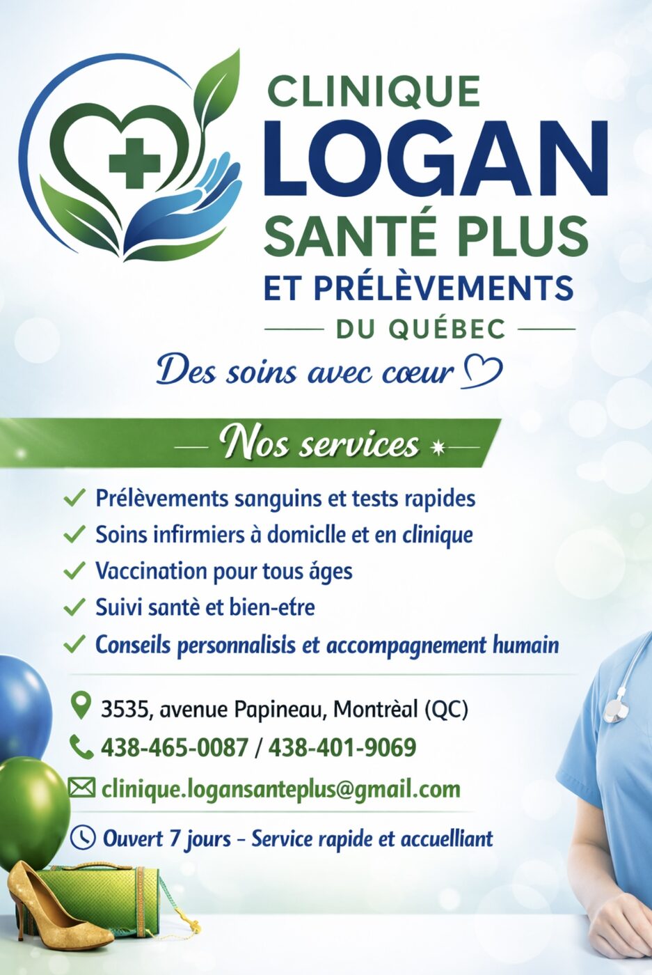 Nos services de prélèvements