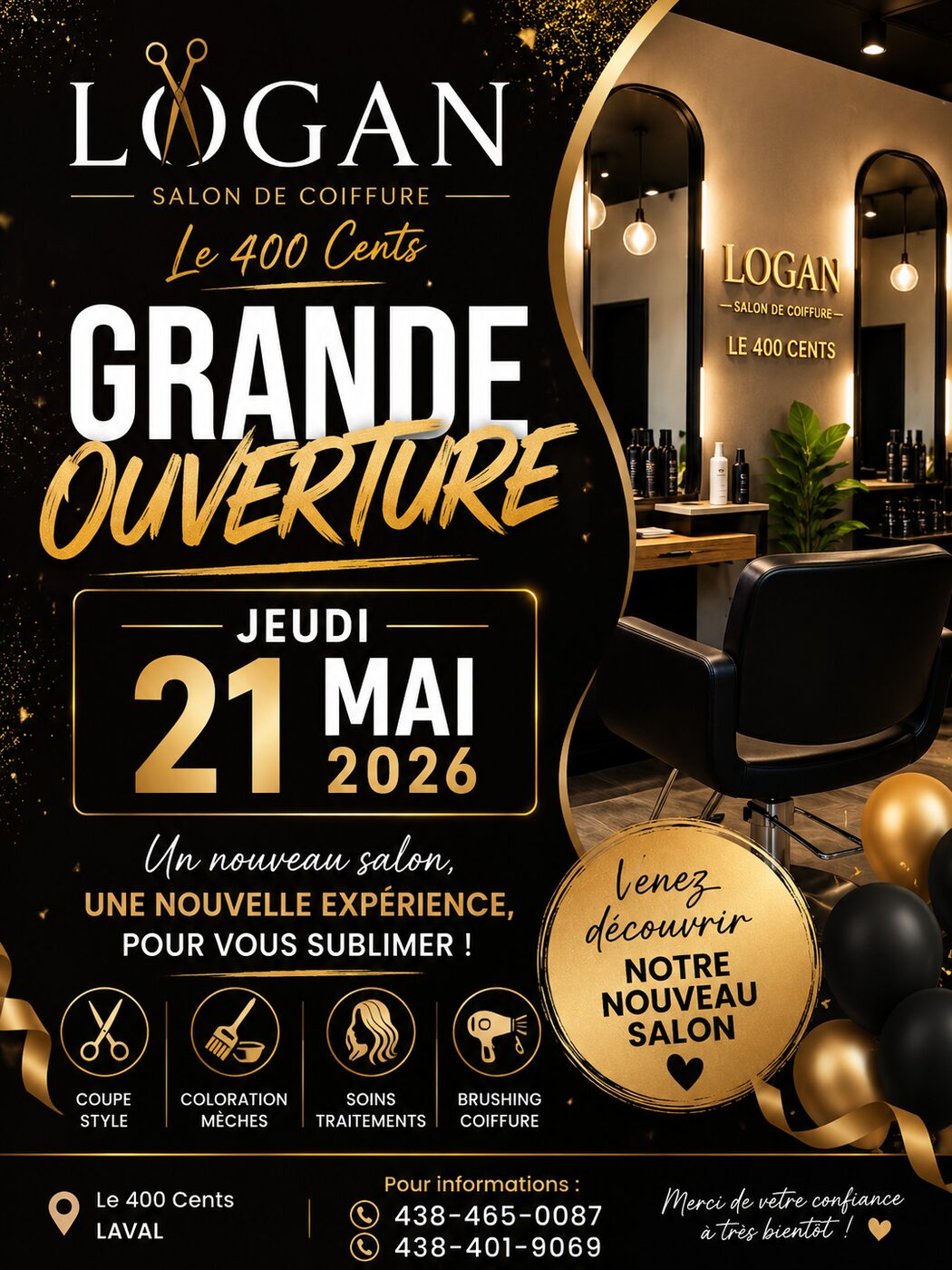 Grande ouverture — 21 mai 2026