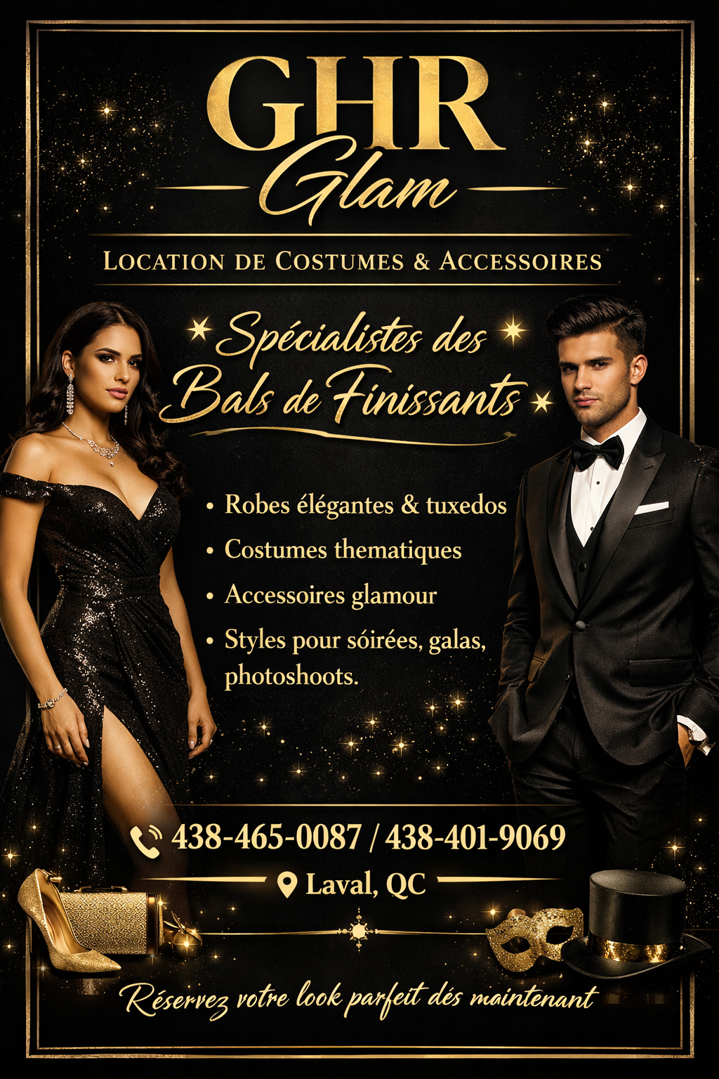 GRH Glam — location de costumes et accessoires